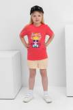 футболка детская с принтом 7448 (Розовый) (Фото 2)