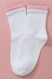 Носки женские Тактика комплект 2 пары (Белый(розовый борт)) (Фото 2)
