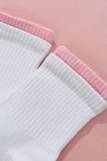 Носки женские Тактика комплект 2 пары (Белый(розовый борт)) (Фото 3)