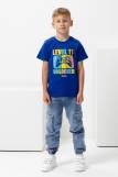 футболка детская с принтом 7444 (Синий) (Фото 2)