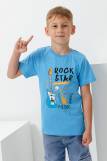футболка детская с принтом 7444 (Голубой) (Фото 1)