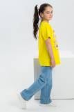 футболка детская с принтом 7449 (Желтый) (Фото 3)