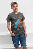 футболка детская с принтом 7445 (Серый) (Фото 1)