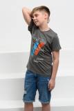 футболка детская с принтом 7445 (Серый) (Фото 3)