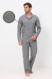 Пижама мужская Комфорт (Серый) (Фото 1)