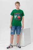 футболка детская с принтом 7446 (Зеленый) (Фото 2)