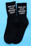 Носки мужские Школьные будни (комплект 2 пары) (Черный) (Фото 1)