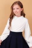 Блузка для девочки трикотажная SP6840 (Кремовый) (Фото 3)