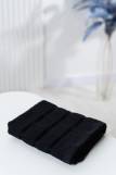 Махровое полотенце 350гр (Черный) (Фото 1)