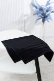 Махровое полотенце 350гр (Черный) (Фото 2)