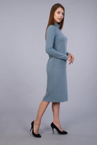 Платье "Ваниль" (Голубой) (Фото 2)