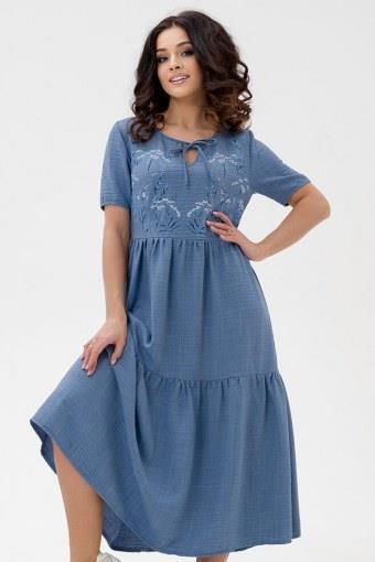 Платье АВРОРА (Голубой) - Лазар-Текс