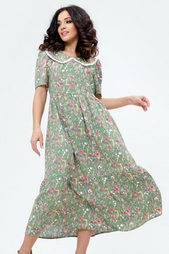 Платье ЭВЕЛИНА (Зеленая мята) - Лазар-Текс