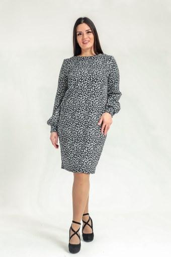 Платье П-035 леопардовый - Лазар-Текс