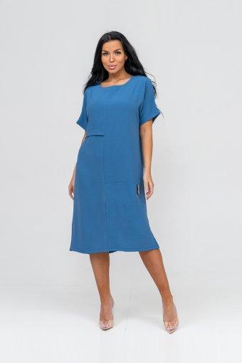 Платье 1828 (Синий) - Лазар-Текс