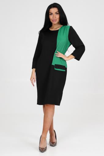 Платье женское 31800 (Зеленый) - Лазар-Текс