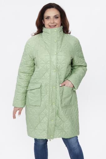 Пальто 28043 (Светло-зеленый) - Лазар-Текс