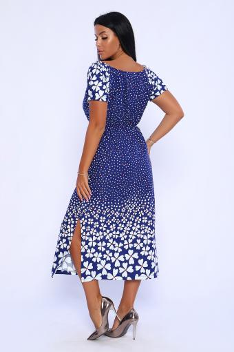 Платье 71003 (Синий) (Фото 2)