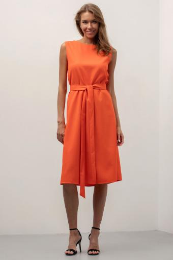 Платье П155дн (Оранжевый) - Лазар-Текс