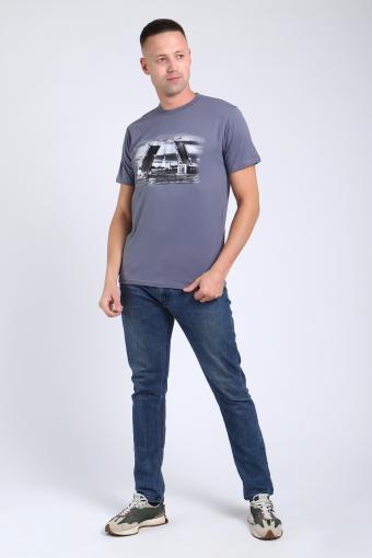 футболка мужская 82053 (Фумэ) - Лазар-Текс