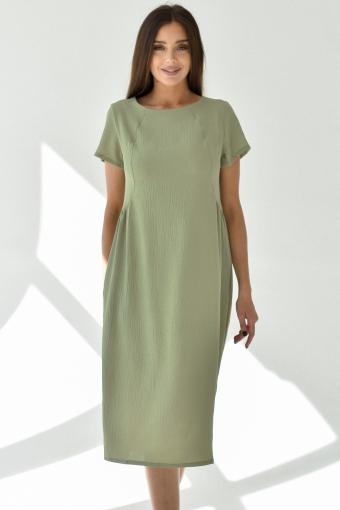 Платье Мира (Зеленый) (Фото 2)
