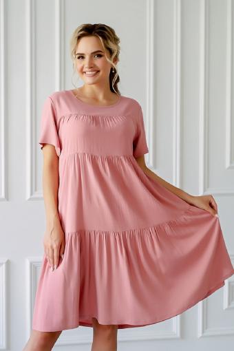 Платье Дебора (Розовый) - Лазар-Текс