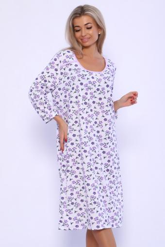 Сорочка женская 51090 (Фиолетовый) - Лазар-Текс