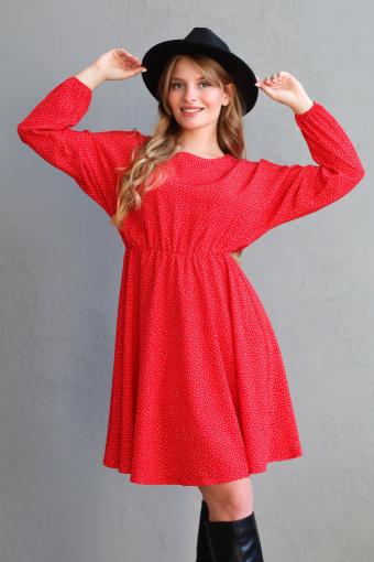 Платье 22264 (Красный) - Лазар-Текс