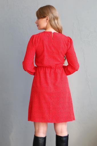 Платье 22264 (Красный) (Фото 2)