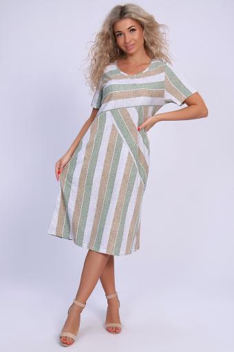Платье 59161 (Зеленый) - Лазар-Текс