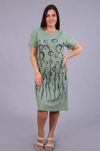 Платье 24887 (Светло-зеленый) - Лазар-Текс