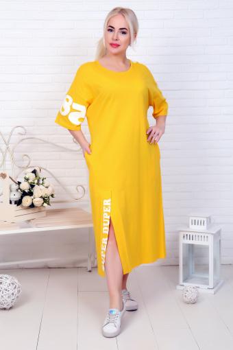 Платье 32005 (Желтый) - Лазар-Текс