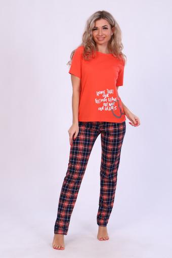 Пижама 57048 (Оранжевый) - Лазар-Текс