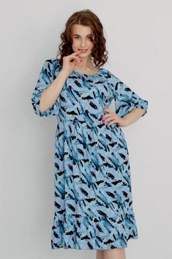 Платье Ассоль (Голубой) - Лазар-Текс