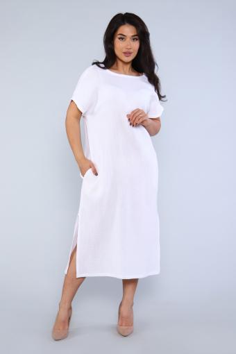 Платье 82024 (Белый) - Лазар-Текс