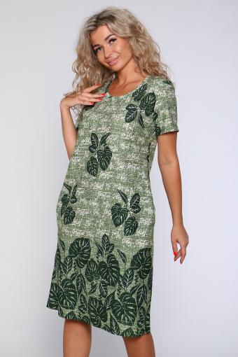Платье 59127 (Зеленый) - Лазар-Текс