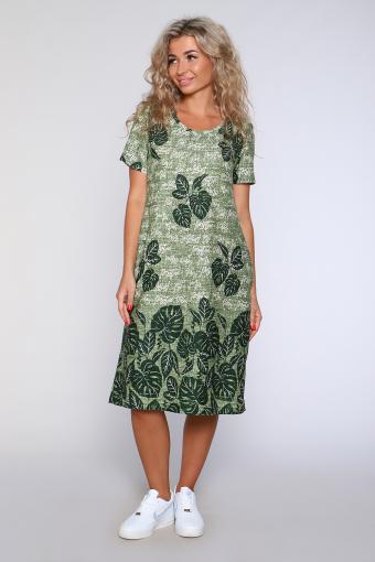 Платье 59127 (Зеленый) (Фото 2)