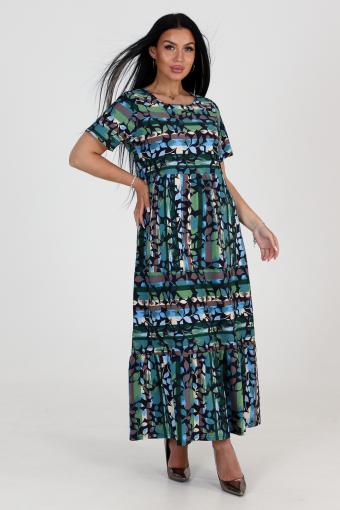 Платье 24762 (Синий) - Лазар-Текс