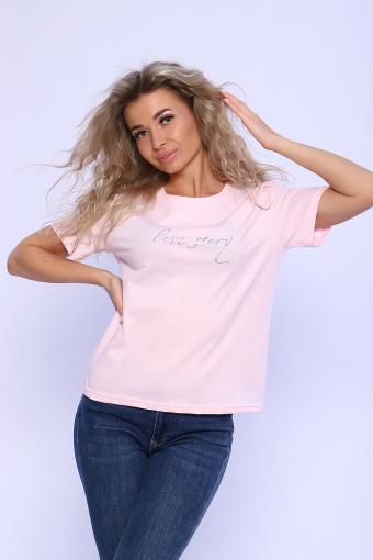 футболка 70087 (Светло-розовый) - Лазар-Текс