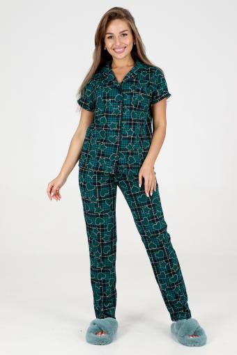 пижама 35326 (Зеленый) - Лазар-Текс