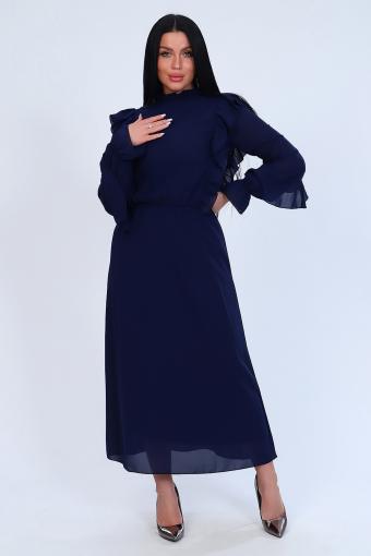 Платье 52260 (Синий) - Лазар-Текс