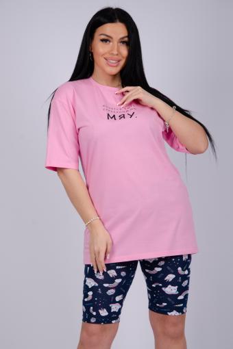 Пижама Мяу (Розовый) - Лазар-Текс