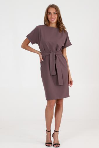 Платье П029 (Светло-коричневый) - Лазар-Текс