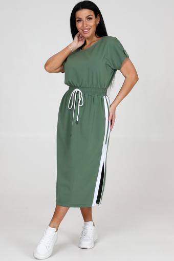 24786 платье женское (Зеленый) - Лазар-Текс