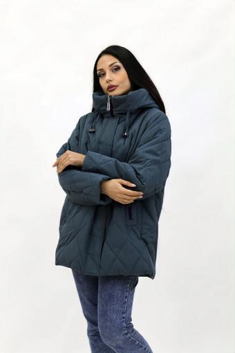 Зимняя женская куртка еврозима-весна-осень 2889 (Бирюза) - Лазар-Текс