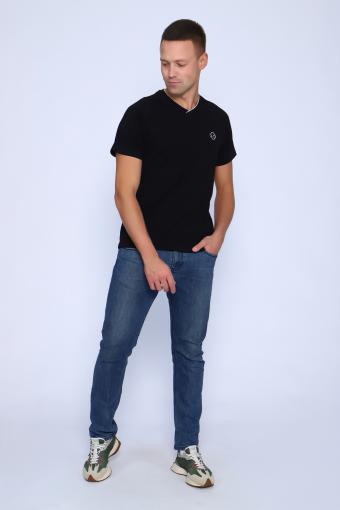 футболка мужская 86081 (Черный) (Фото 2)
