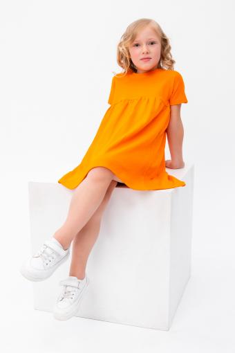 Платье Солнышко Оранжевое (Оранжевый) - Лазар-Текс