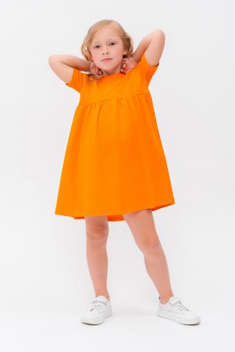 Платье Солнышко Оранжевое (Оранжевый) (Фото 2)