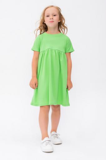 Платье Солнышко Зеленое (Зеленый) - Лазар-Текс