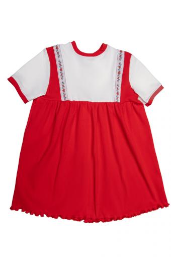 Платье Россия К/М (Красный) - Лазар-Текс